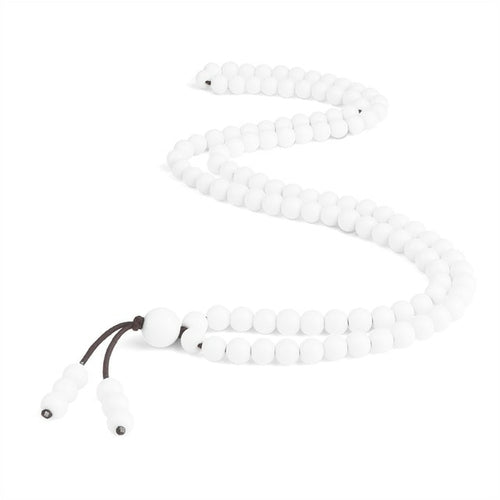 6mm Black Natural Lava Stone Bracelet Meditation Prayer Yoga 108 Mala