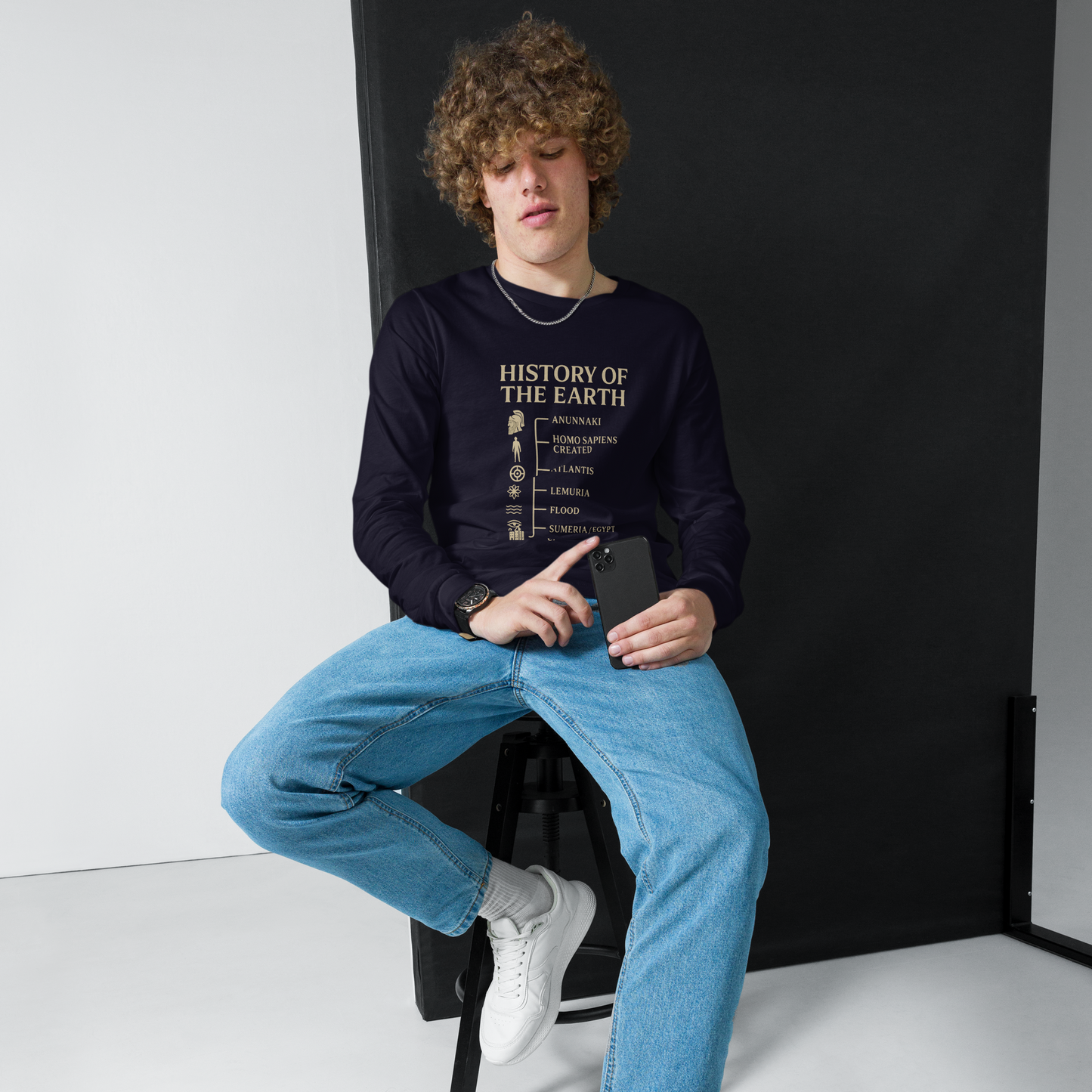 SoulOS Long Sleeve T-Shirt – “History of the Earth”