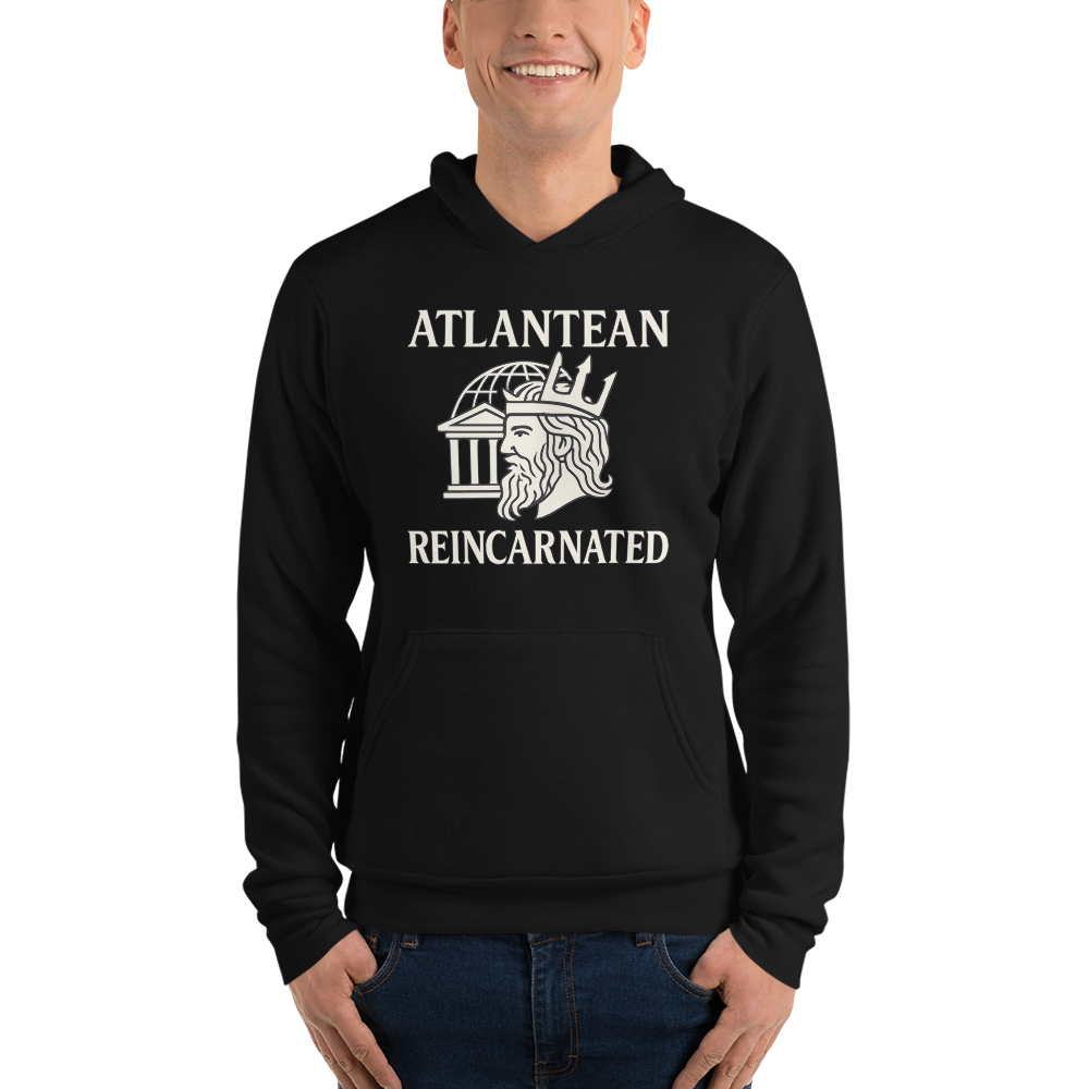 SoulOS Spiritual Hoodie – “Atlantean Reincarnated”