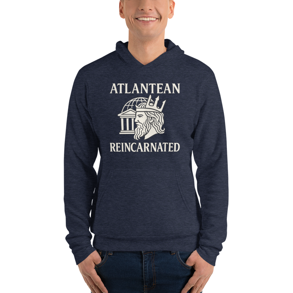 SoulOS Spiritual Hoodie – “Atlantean Reincarnated”