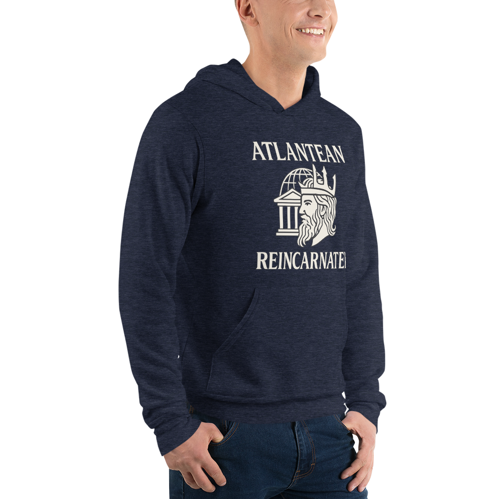 SoulOS Spiritual Hoodie – “Atlantean Reincarnated”