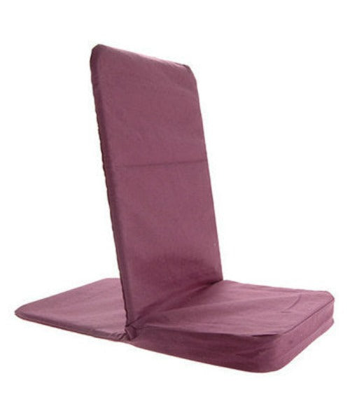 SoulOS Foldable Meditation Chair – Floor Seat with Back Support