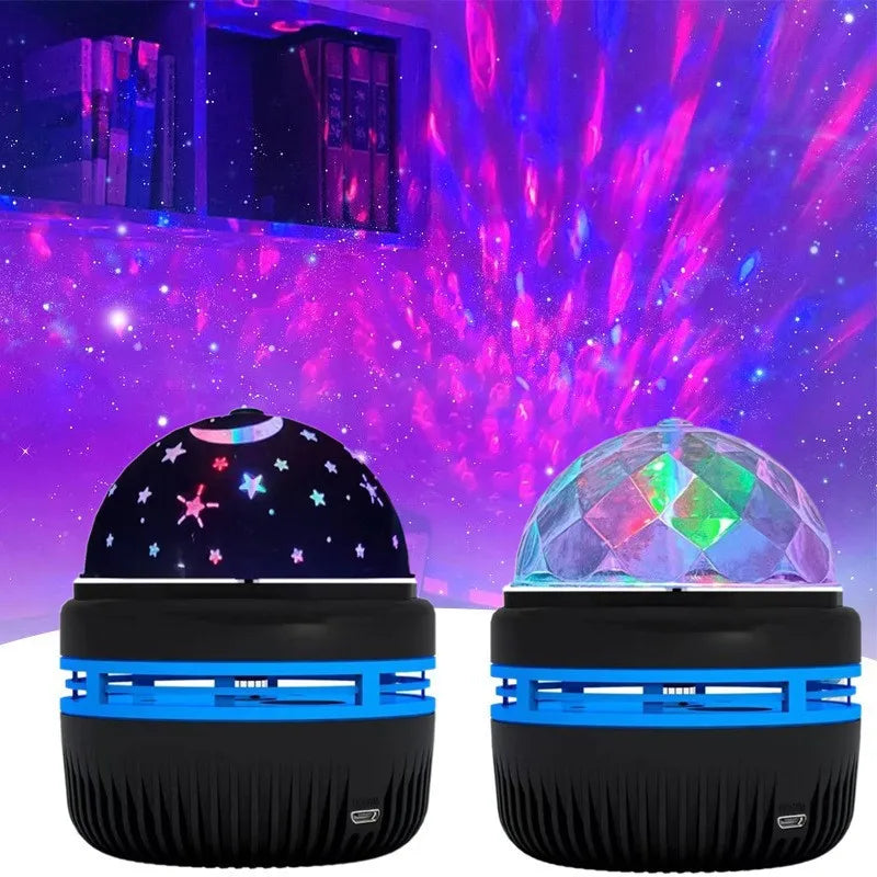 Cosmic Light Portal – USB Starry Sky Projector