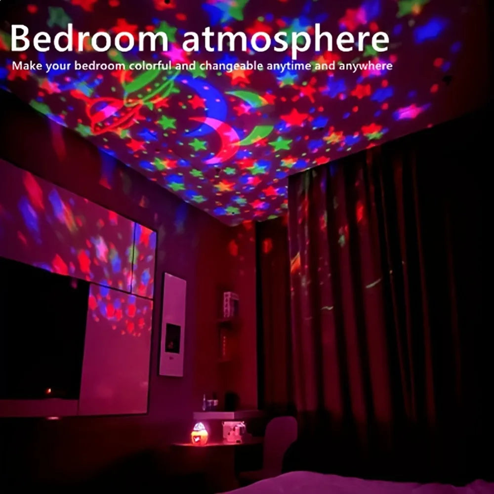 Cosmic Light Portal – USB Starry Sky Projector