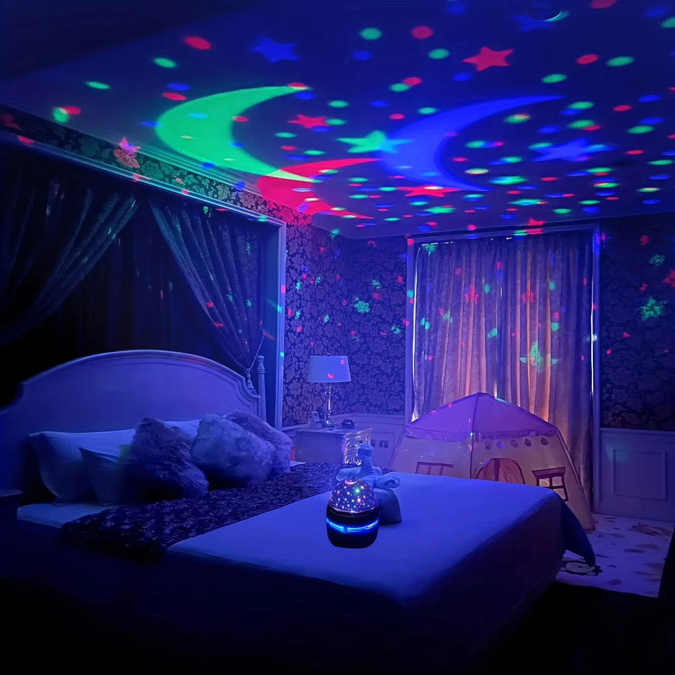 Cosmic Light Portal – USB Starry Sky Projector