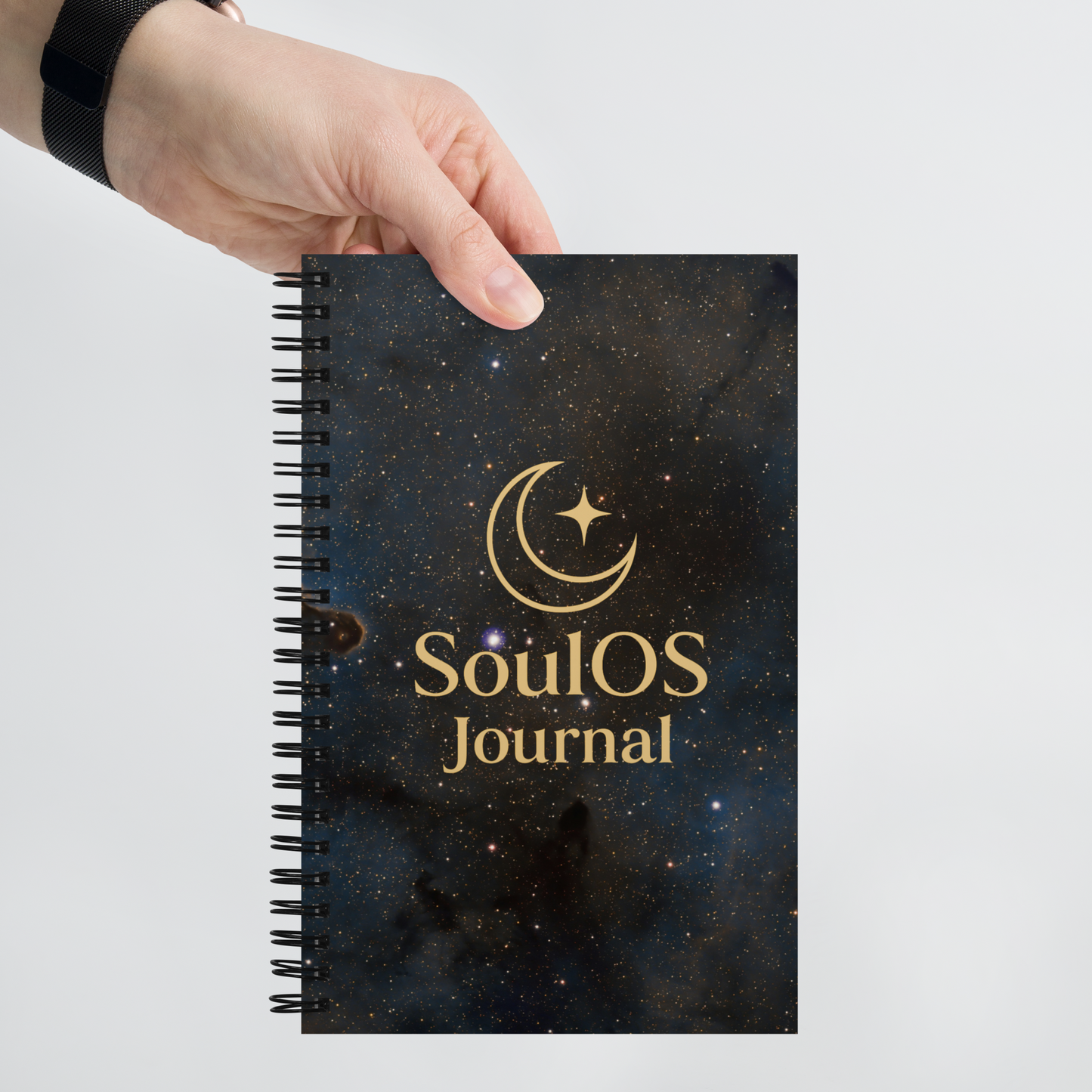 SoulOS Journal – “This is How I Reprogram My Mind” | Cosmic Spiral Notebook