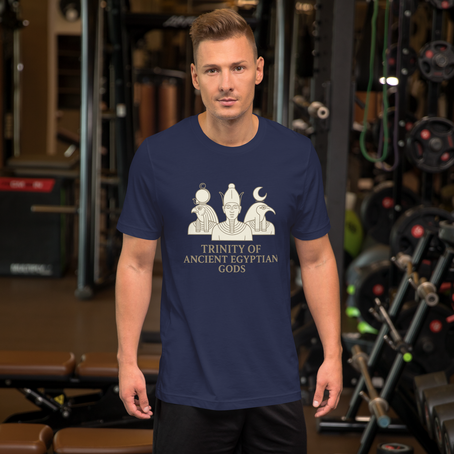 SoulOS Spiritual T-Shirt – “Egyptian Trinity”